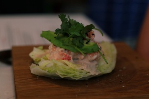 Prawn and King Crab Cocktail on Iceberg lettuce